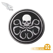 Marvel Comics Капитан Америка Гидра логотип Железный человек агент щит вышитые патч индивидуальный дизайн DIY патчи