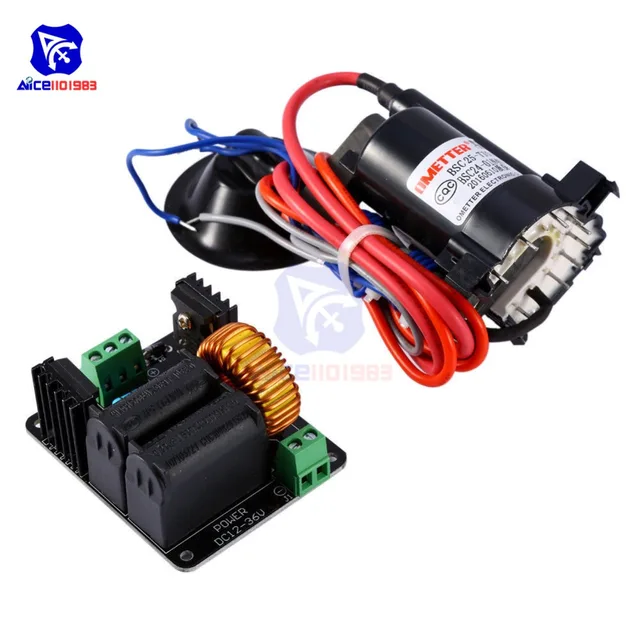 diymore DC 12-36V 10A 300W ZVS Tesla Coil High Voltage
