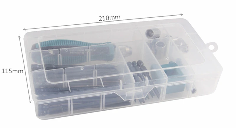 bits phillips torx barra extensão magnetizador desmagnetizador com caixa de plástico