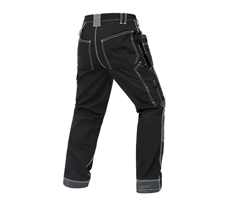 Working Pants Multi-Pockets Wear-Resistant Worker Mechanic Cargo Pants Work Wear Trousers High Quality Machine Repair Pants