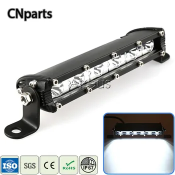 

CNparts 1X Car Single Row LED Light Bar For Toyota Corolla Avensis Rav4 c-hr Volkswagen VW Passat B6 Spot DRL 18W 36W 54W Lamp