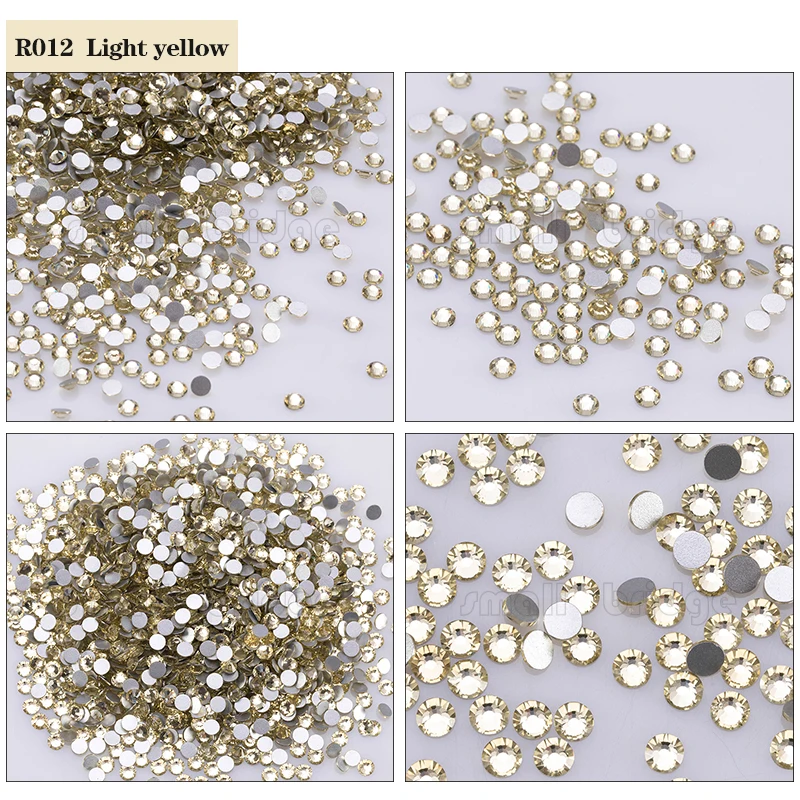 Crystal Flat Back Rhinestones (12)