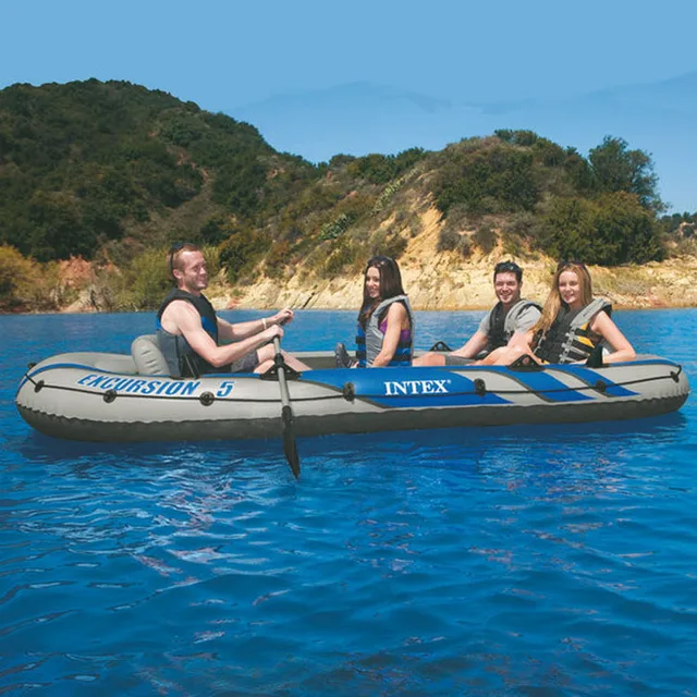 Cheap 5 persons genuine drifter group five boat rafting boat kayak inflatable boat
