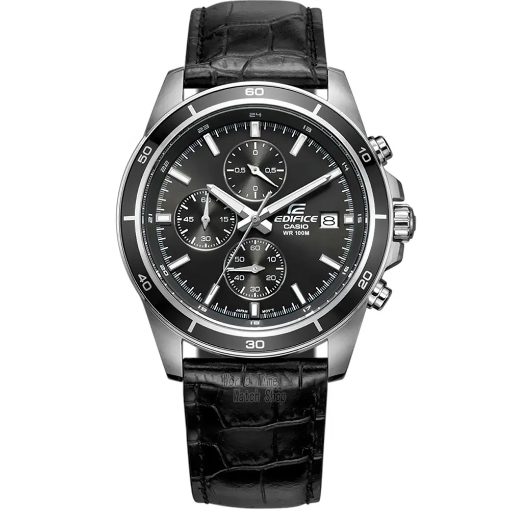 Часы Casio Edifice часы мужские лучший бренд класса люкс кварцевые часы водонепроницаемые световой хронограф мужские часы F1 гоночный элемент спортивные военные часы relogio masculino reloj hombre erkek kol saati - Цвет: EFR526L1A-1