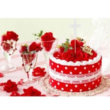 Горный хрусталь торт Топпер крестик крещение для крещения и причастия религиозные Вечерние