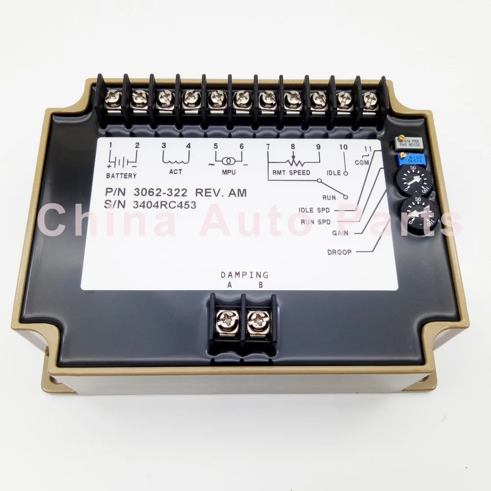 New Engine Speed controller Unit Speed Governor 3062322 in Alternator
