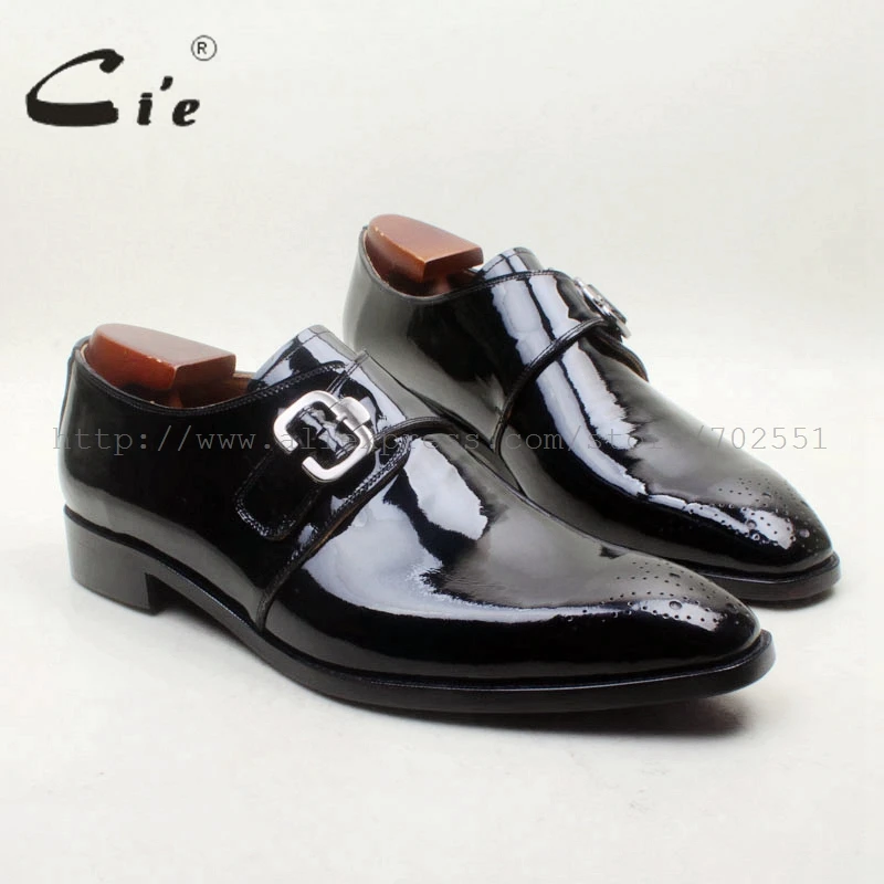 cie Square Toe Cut-outs Black Patent 100%Genuine Calf Leather Bottom Breathable Single Monk Straps Handmade Blake Men Shoe MS151 цена cie Square Toe Cut-outs Black Patent 100%Genuine Calf Leather Bottom Breathable Single Monk Straps Handmade Blake Men Shoe MS151 цены онлайн