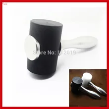 New alu Ручка Т глава кожа Молотки Кожевенное ремесло Кожа узор печати, тиснения Вырезка удар Молотки