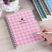 Sprial Notebook спираль дневник катушки студент простой и прекрасный толстый журнал повестка планировщик записная книжка дневник ежедневник личный дневни канцтовары школьные принадлежности