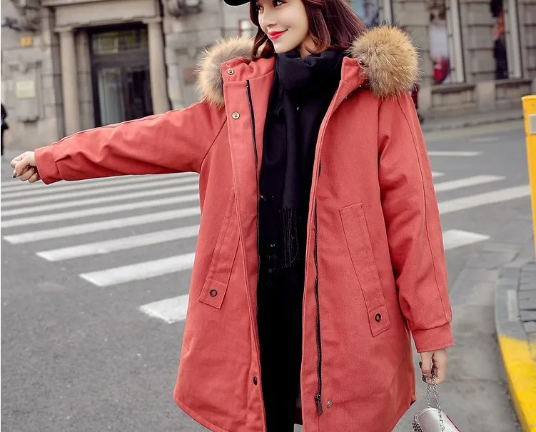 Женская зимняя утепленная хлопковая куртка с капюшоном, теплая верхняя одежда, парки для пальто, Новое поступление, женская теплая куртка с длинным рукавом