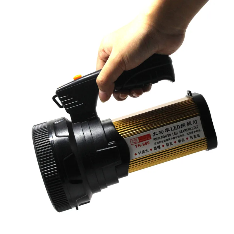 JEANIGHT 5W CREE Long-range Flashlight High Power Super Bright Searchlight Spotlight Rechargeable for Night Fishing Flashlights