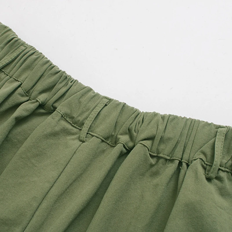 GOPLUS Green Empire Wide Leg Pants Women Pockets Cargo Pants 2019 Spring Summer Elastic Waist Streetwear Pants Trousers C8960 GOPLUS Green Empire Wide Leg Pants Women Pockets Cargo Pants 2019 Spring Summer Elastic Waist Streetwear Pants Trousers C8960