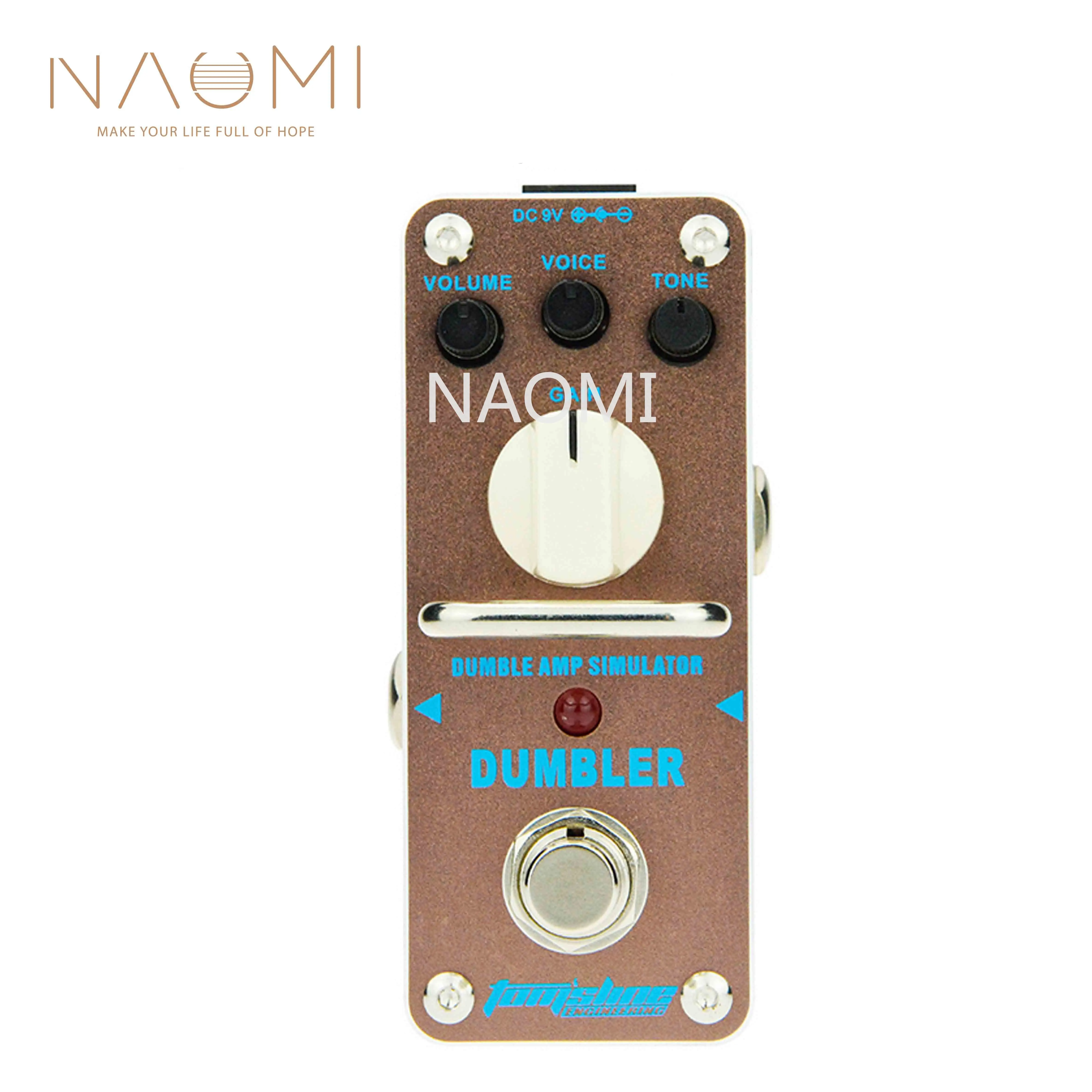 

NAOMI Aroma Guitar Effect Pedal ADR-3 Dumbler Based On The Tone Of Legendary Dumble Amp Smooth Dynamic Sound For Electric Guitar