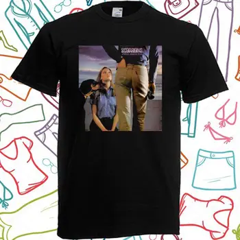 

Scorpions Animal Magnetism Rock Band Legend Men's Black T-Shirt Size S to 3XL New Brand-Clothing T Shirts top tee