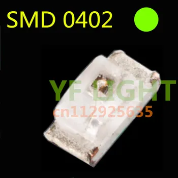 

Factory wholesale 568-575nm Green 0402 smd led 3000PCS green 1005 light emitting diode