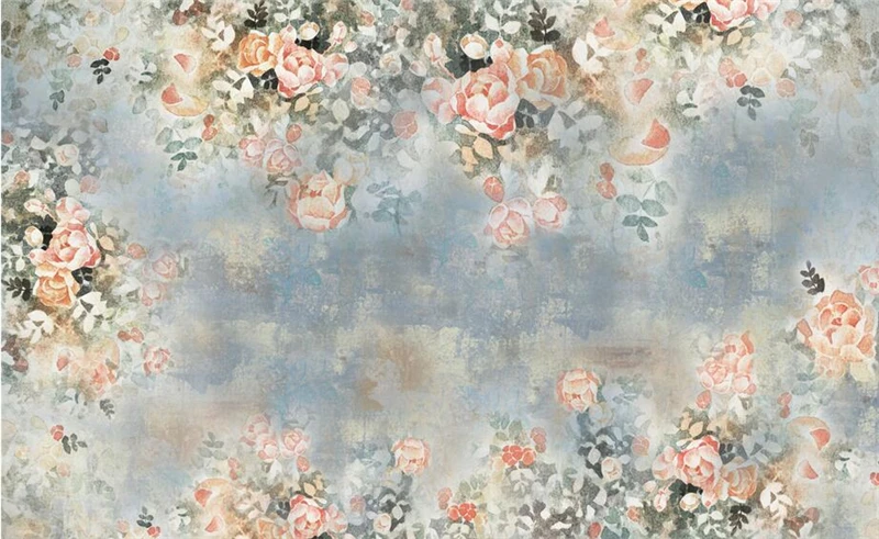 Wall Mural Wallpaper 3D Photo Wallpaper Bedroom Living Room Hotel Flower 3D Wall Mural Wallpaper Vintage Decorative Wall Sticker Wall Mural Wallpaper 3D Photo Wallpaper Bedroom Living Room Hotel Flower 3D Wall Mural Wallpaper Vintage Decorative Wall Sticker