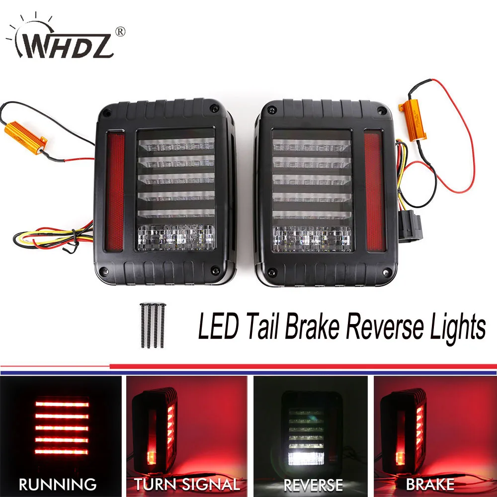 LED Tail Brake Reverse Lights Backup Rear Reverse Light Assembly Kit