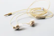 2016 Hot selling Metal Stereo Audio Earphone Earbud MIC for Smart phones Mp3 MP4 1000pcs/lot