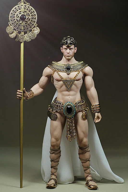 Hand made 1/6 phicen toys clothes 1/6 figure toys male body accessories Prince of Egypt not