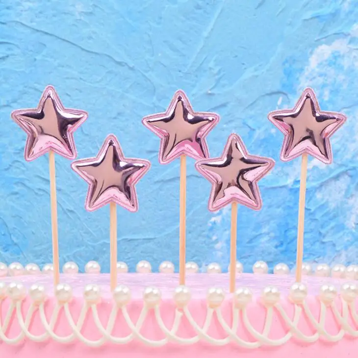 Хлопковый Топпер для торта в форме облака, количество, свечи для торта, товары для дня рождения, свечи для юбилея, цифры торта, вечерние свечи, украшение - Цвет: 3