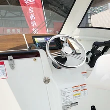 316 нержавеющая сталь Лодка рулевое колесо гребли Морской Пропеллер 9 спиц стиль лодка адаптер руля для морской лодки