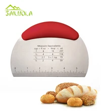 Многофункциональный из нержавеющей стали для резки муки полукруглый скребок для муки Кондитерские высечки с выпускным сепаратор для хлеба