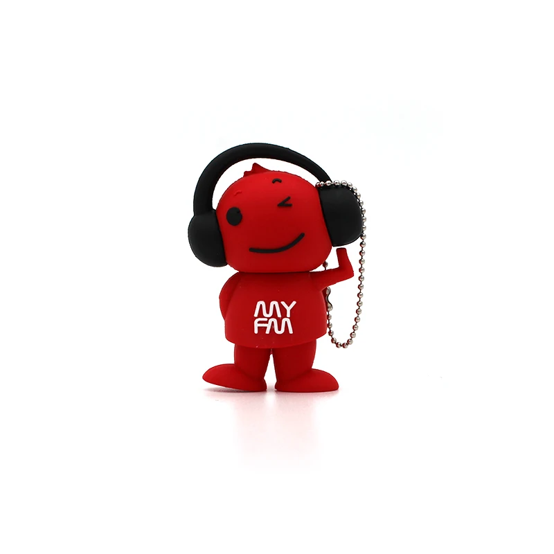 Usb флеш накопитель красный музыкальный для мальчиков флешка портативный мини