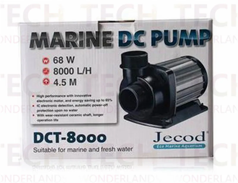 

Jebao DCT-8000 68W MARINE FRESHWATER CONTROLLABLE WATER PUMP
