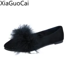 Женская обувь на плоской подошве; сезон осень-зима; обувь на меху; Новинка; Недорогие женские лоферы на плоской подошве; бархатная повседневная обувь на плоской подошве