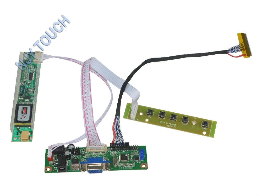 V M70A VGA LCD Controller Board Kit for 10 4 inch 1024x768 CLAA104XA01CW CCFL LVDS Monitor