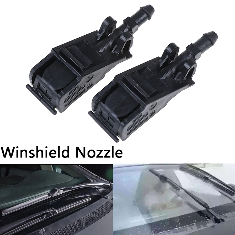 2Pcs Car Windscreen Wipers Parts Vehicle Windshield Water Spray Wiper