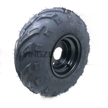 

GO KART KARTING ATV UTV Buggy 145/70-6 Inch Wheel Tubeless Tyre Tire With Metal Hub