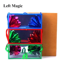 Mini Dream Bag / Appearing Flower Box (13*6.2*6.2cm) Magic Tricks Super Delux Bag Appearing Flower Empty From Box Magic Props dream box