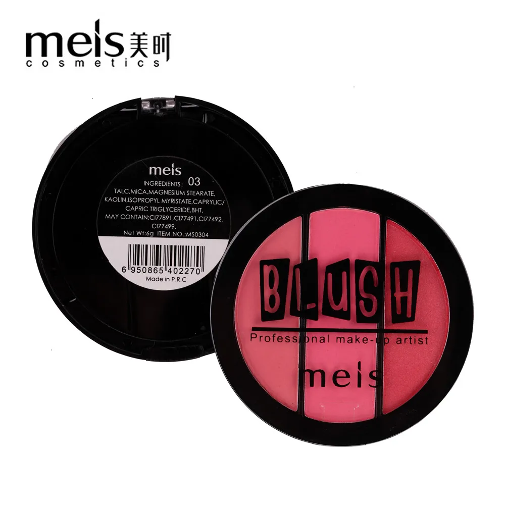 

MEIS Brand Make Up Blushes Face Bronzer Blushes Powder Cosmetic Natural Base Makeup Highlighter Face Contour Blush