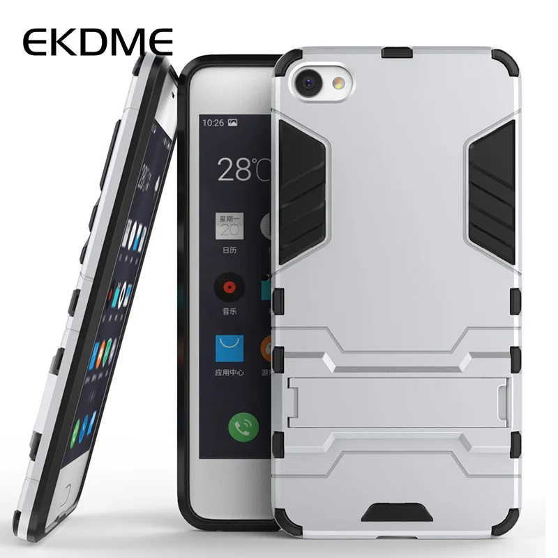 

EKDME Cases For Meizu M5 Note M5S M3 Note M3S U20 M3S Mini Back Cover With Stand Protective Case For Meizu M5 Note M5S Coque