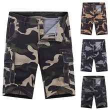 Шорты мужские модные повседневные хлопковые с карманами на открытом воздухе рабочие брюки Карго короткие брюки Pantalones Cortos Modis шорты мужские