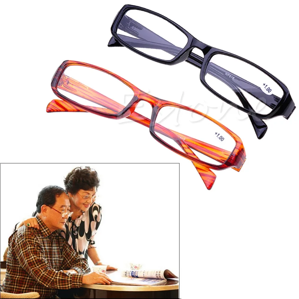 1.00 Diopter Black reading Glasses Readers Presbyopia