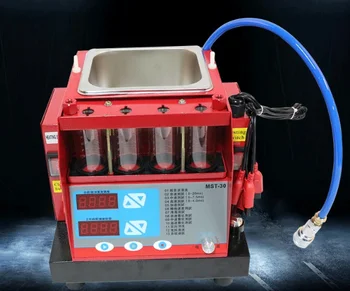 

4 Cylinde Injector Cleaning Machine for Motorcycle nozzle cleaner and car injector tester cleaner machine MST-30 -Factory Outlet