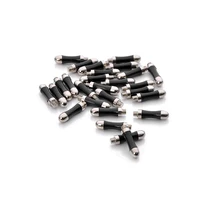 10 шт./лот горный Хрусталь съемный упора Ножницы Тан хвост ногтей Clavo де Кола прически Инструменты Запчасти M: 3*0.5 мм hz-86