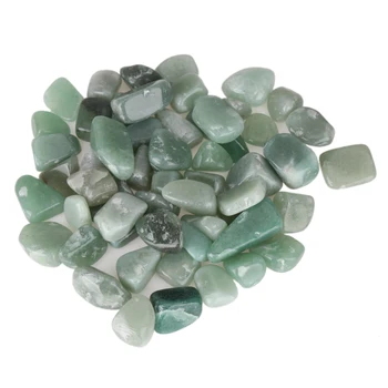 

100g Natural Aventurine Stones Home Fish Tank Aquatic Pet Supplies Decor Green Aventurine Stone DIY Bracelet Necklace E5M1