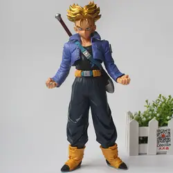 Аниме «Жемчуг дракона GT фигурки Super Saiyan Trunks Аниме ПВХ модель игрушки 26 см