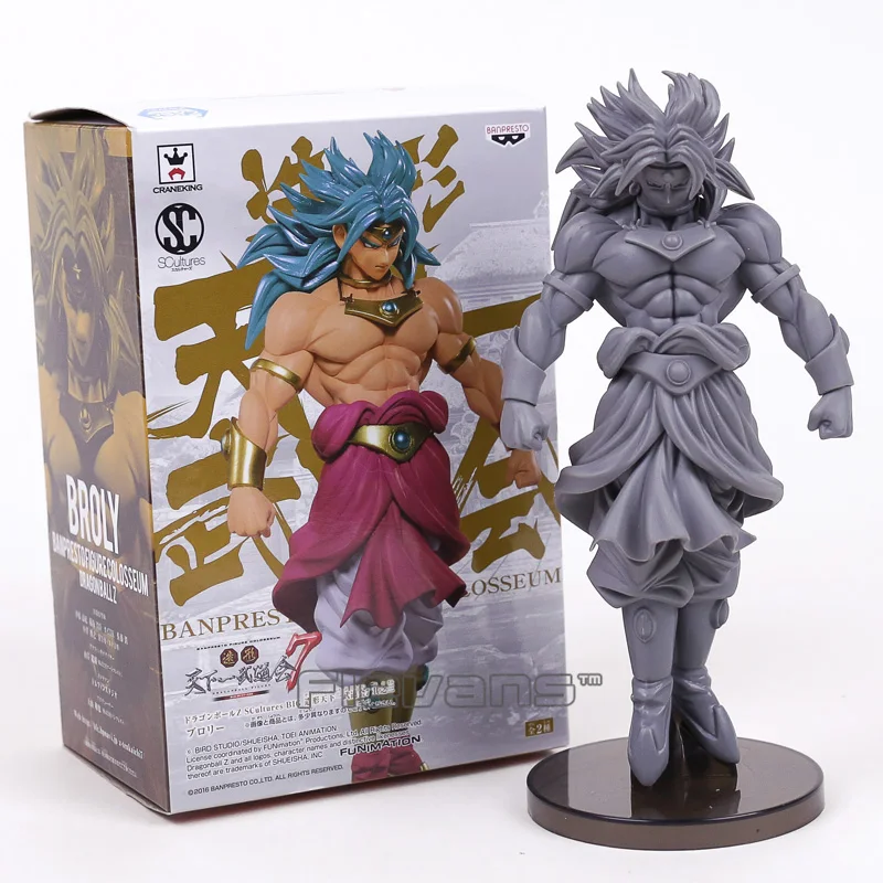 

Dragon Ball Z Broly Statue PVC Figure Collectible Model Toy with Retail Box