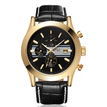 New mens watches top brand luxury Clock Timer Automatic Self-Wind Mechanical Wristwatches relogio masculino Timepiece Watch