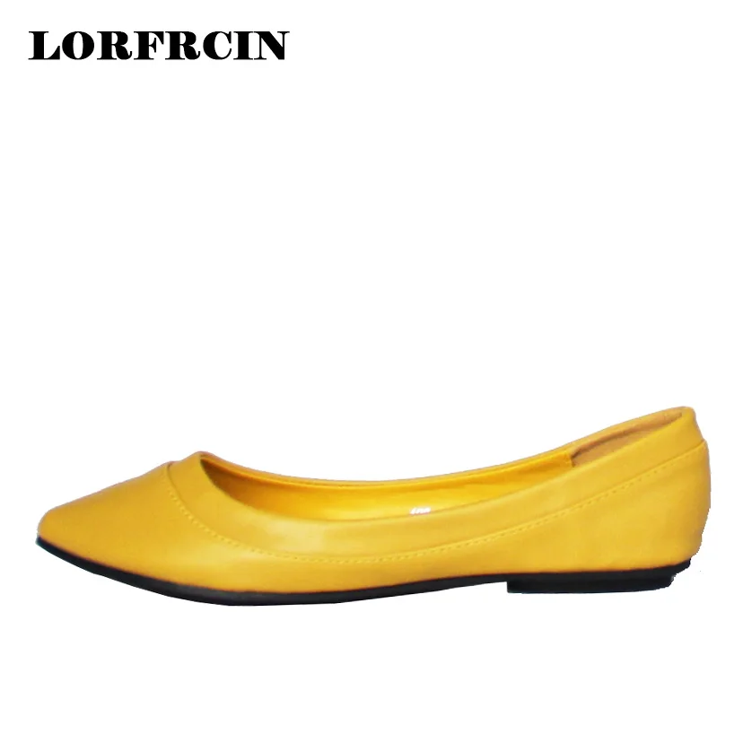 

Spring Womens Shoes Flats Women Casual Shoes Moccasins Shoes Woman Slip On Pointed Toe Flat Shoes zapatos planos mujer scarpe