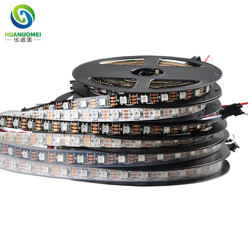 1/4/5 м 60 Светодиодный s/m SK6812 (аналог WS2812B)RGB светодиодный полосы 5050 SMD Рождество ТВ