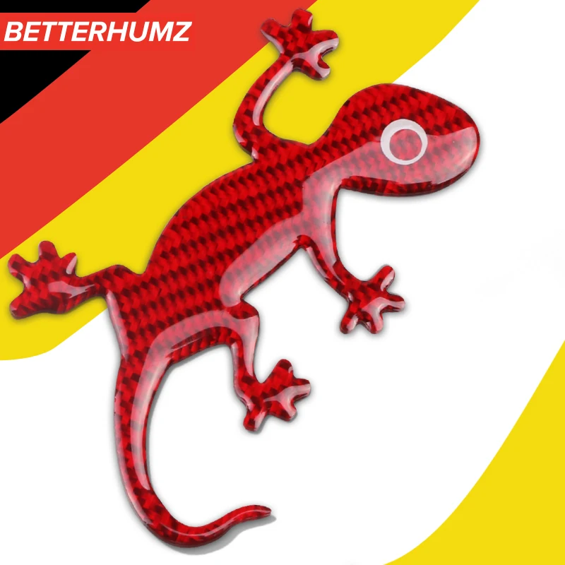 Betterhumz для Audi A3 A4 A6 A7 Q7 Q5 SQ5 Q3 TT 3D эмблема наклейка Ящерица Геккон значок