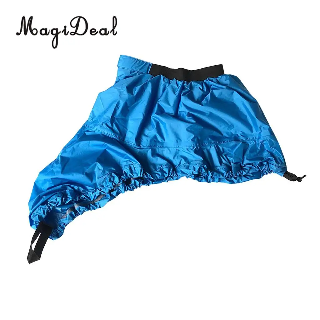 Universal Adjustable Kayak Canoe Boat Cockpit Spray Skirt Deck Cover for Dinghy Rowing Diver Rafting Drifting Water Sports