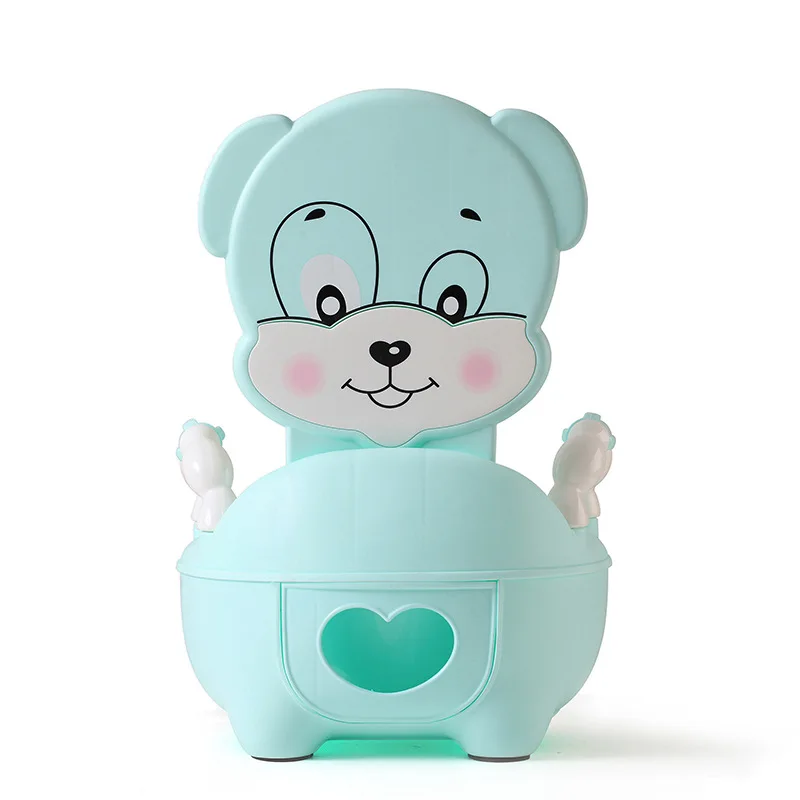 Baby Pot For Children Boys Potty Toilet Seat Baby Potty Training Girls Portable Toilet Bedpan Comfortable Backrest Cartoon Pots