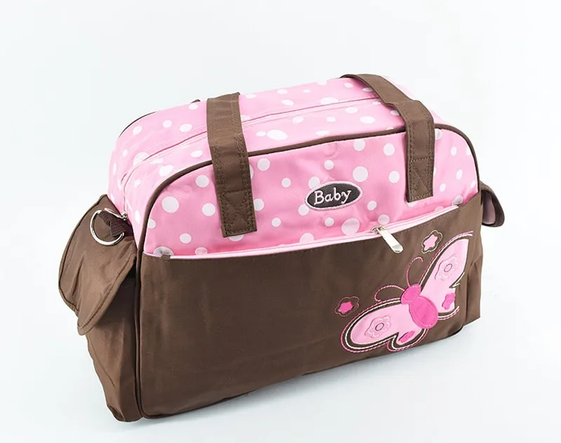 CROAL CHERIE 411730cm Tote Nappy Bag Organizer Butterfly Style Baby Care Bag For Stroller Diaper Bags With Diaper pad  (6)