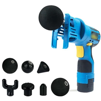 

Mini Size Lightweight Compact Household Muscle Fascia Massager Cordless High Frequency Percussion Massage Device Gym Equipment